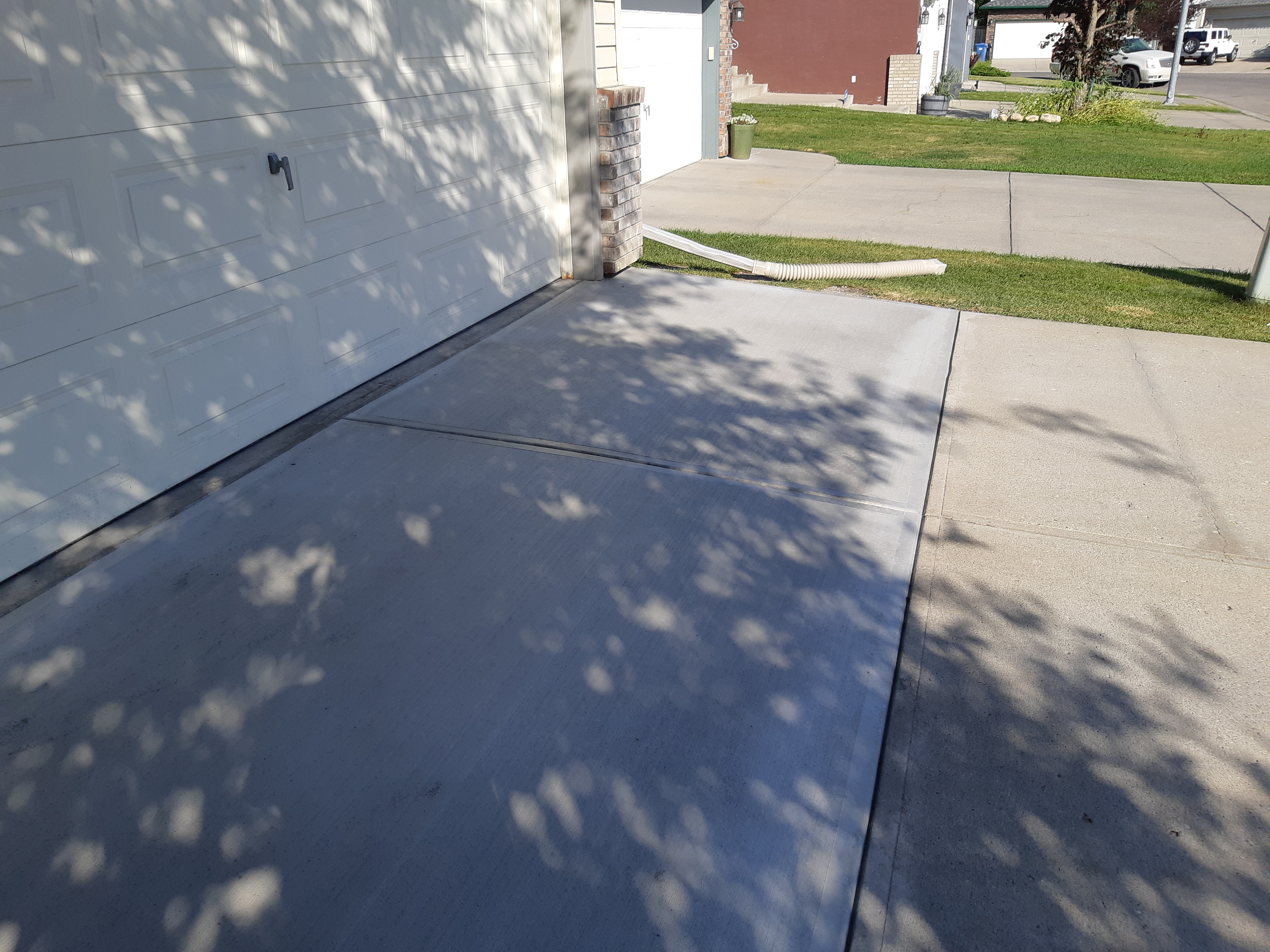 Concrete Driveway Panel Replacement Calgary